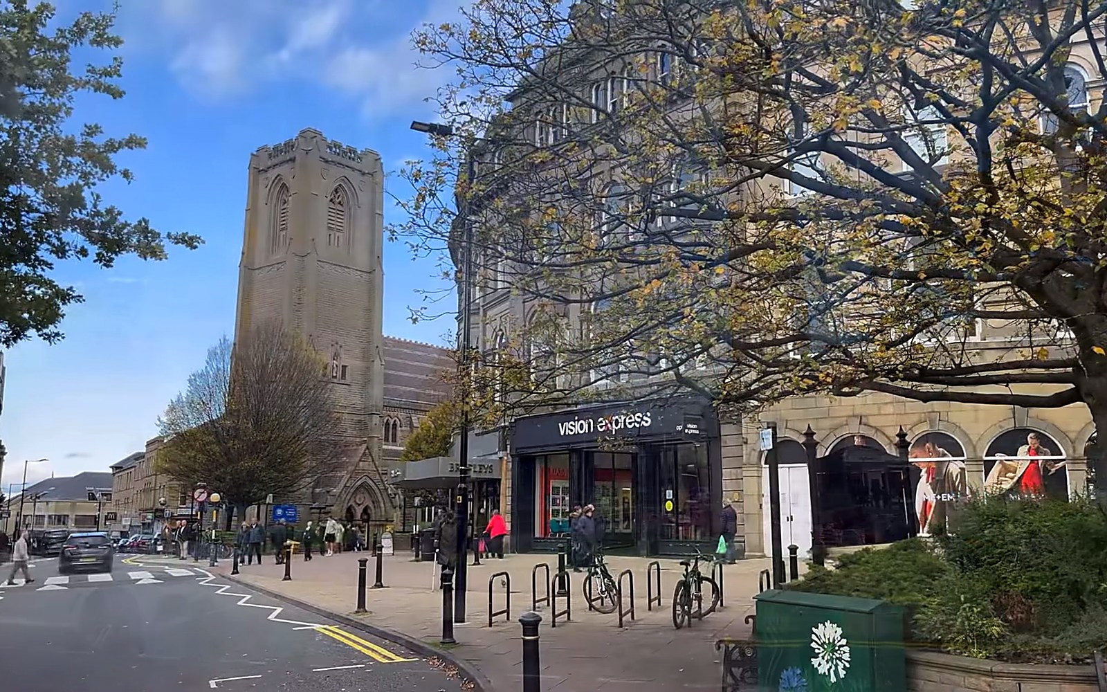 Harrogate town centre, where we hold our UK consultation days